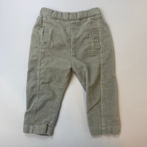 Baby Pehr Corduroy Pants 18-24 Months Green Organic Cotton Cute Quality Pockets